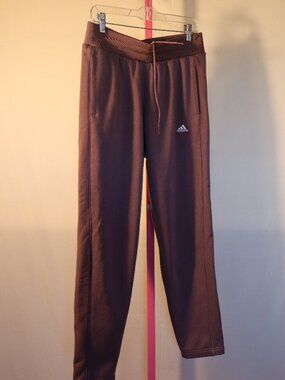 Adidas Fleece lined Joggers w/pockets - Purple Size Medium